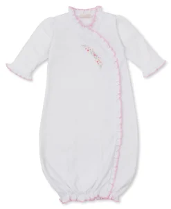 Premier Flowers & Vines White Hand Emb. Sack