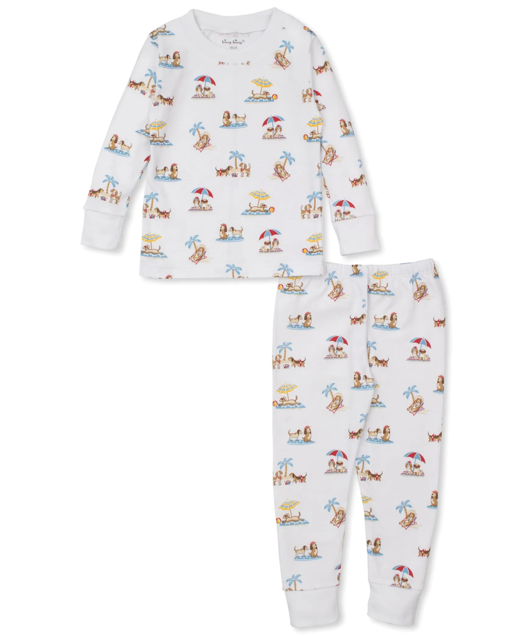Puppy Beach Daze Pajama Set
