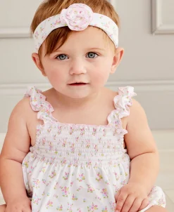 Rainbow Flowers Headband