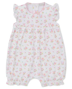 Rainbow Flowers Short Playsuit
