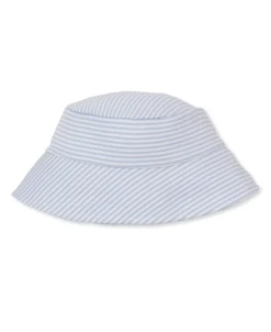 Saturday Regatta Light Blue Stripe Bucket Hat