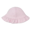 Saturday Regatta Pink Stripe Floppy Hat