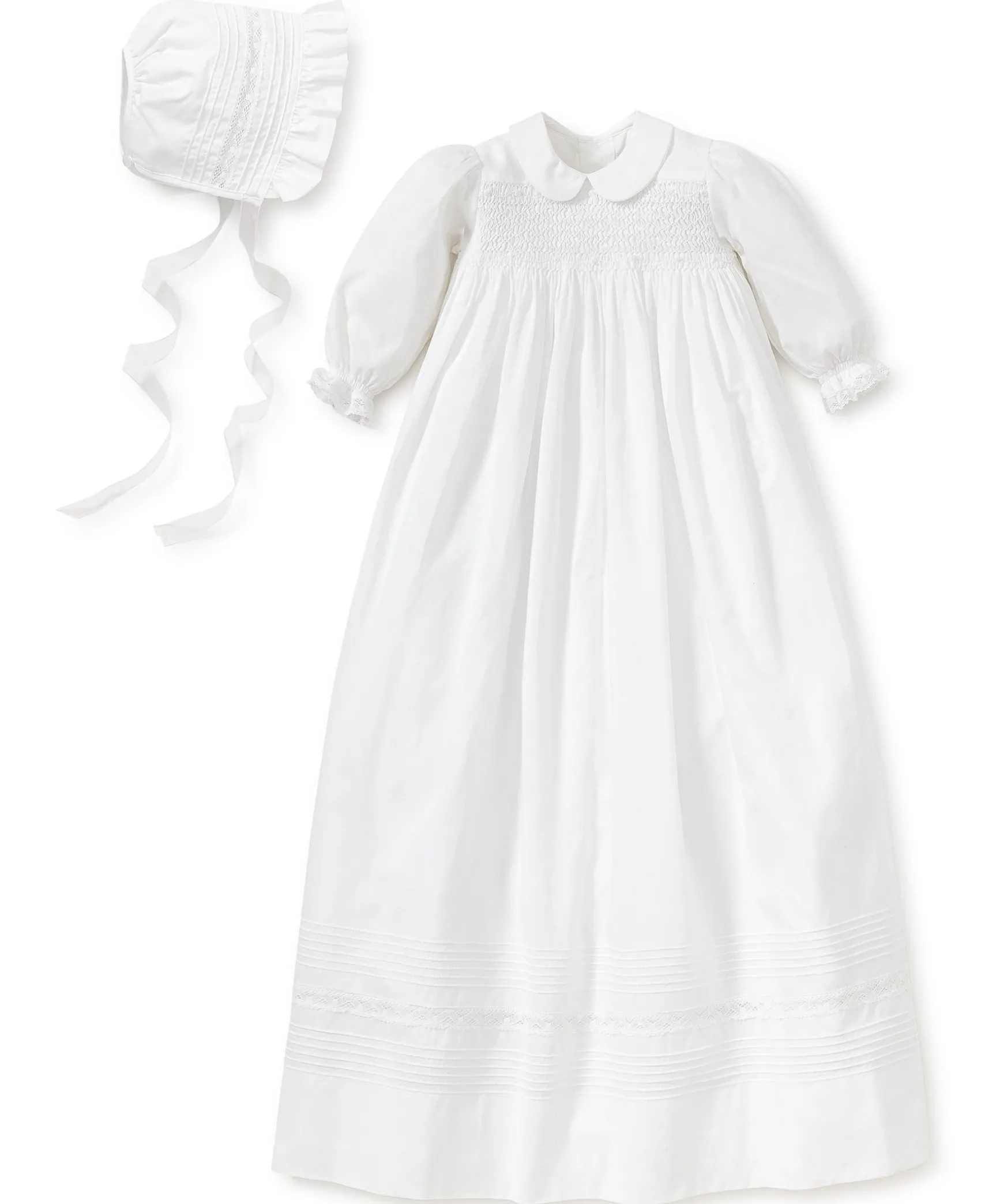 Silene Christening Gown & Hat Set
