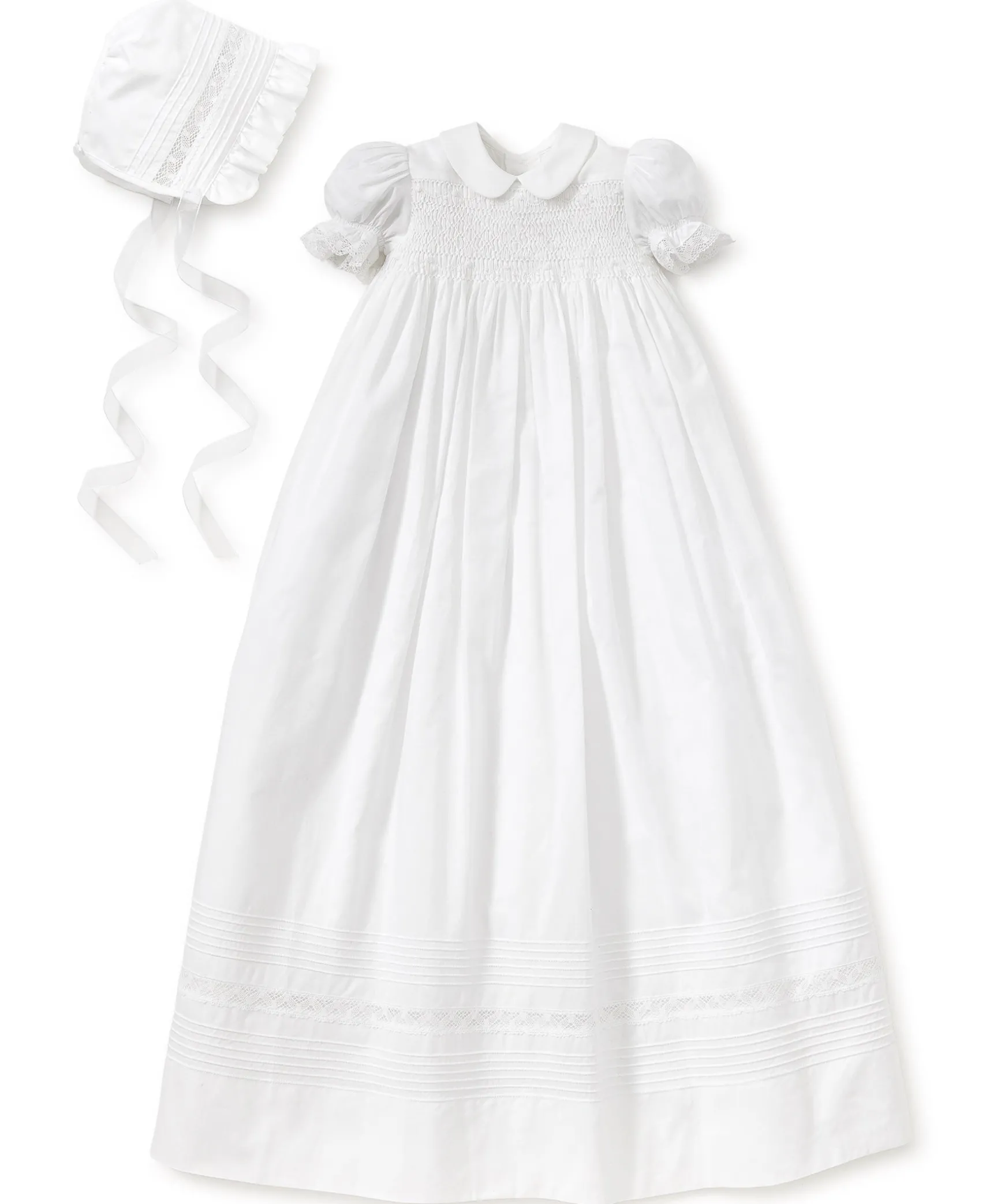 Silene Christening Gown & Hat Set