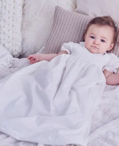 Silene Christening Gown & Hat Set