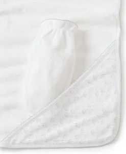 Silver Ele-Fun Towel w/ Mitt