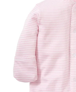 Simple Stripes Pink Convertible Gown