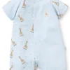 Sophie la girafe Blue Print Short Playsuit