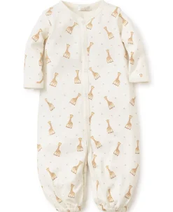 Sophie la girafe Ecru Print Converter Gown