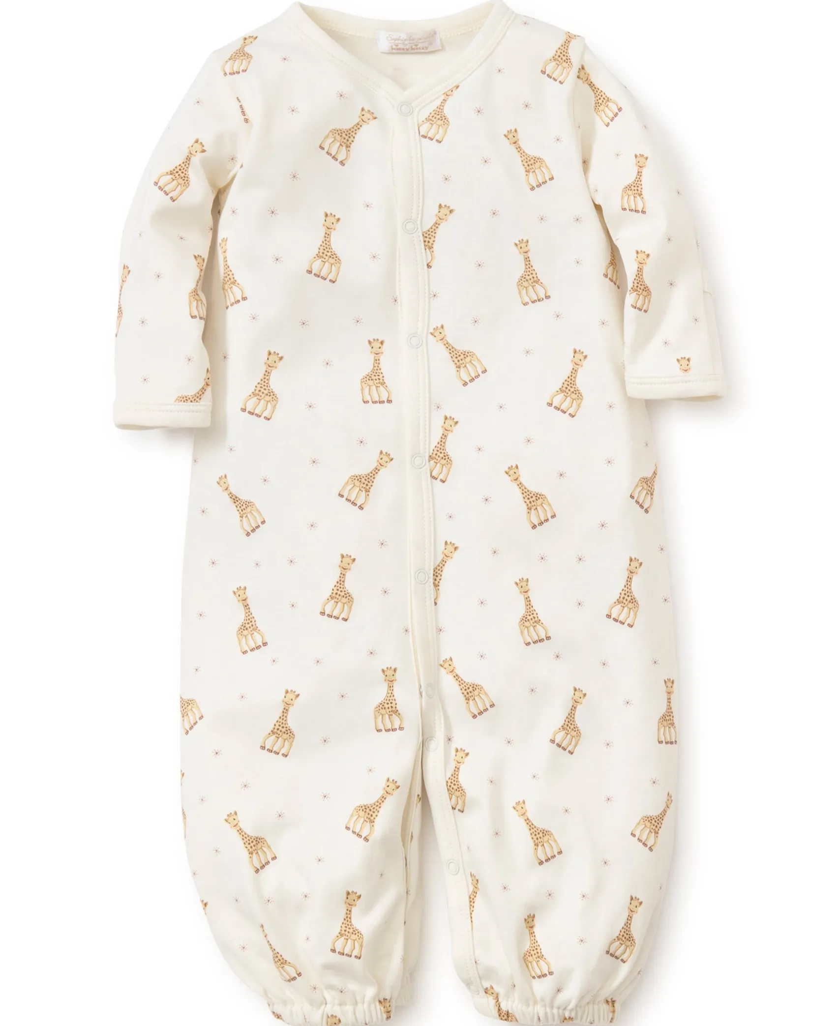 Sophie la girafe Ecru Print Converter Gown
