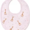 Sophie la girafe Pink Print Bib