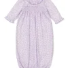 Summer Gardens Lilac Smocked Sack