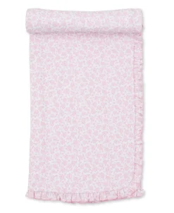 Summer Gardens Pink Blanket