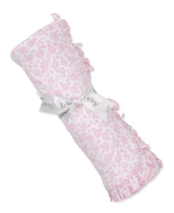 Summer Gardens Pink Blanket