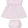 Summer Gardens Pink Dress Set