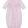 Summer Gardens Pink Smocked Sack
