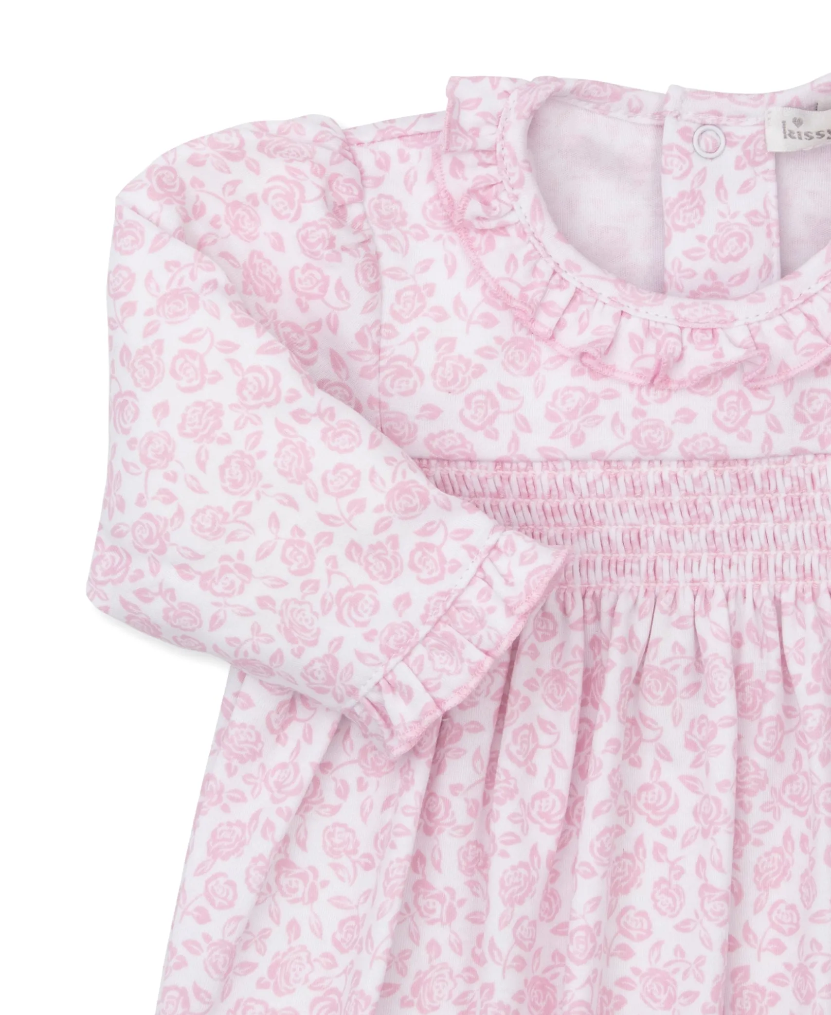 Summer Gardens Pink Smocked Sack