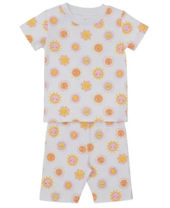 Sunshine Abounds Short Toddler Pajama Set