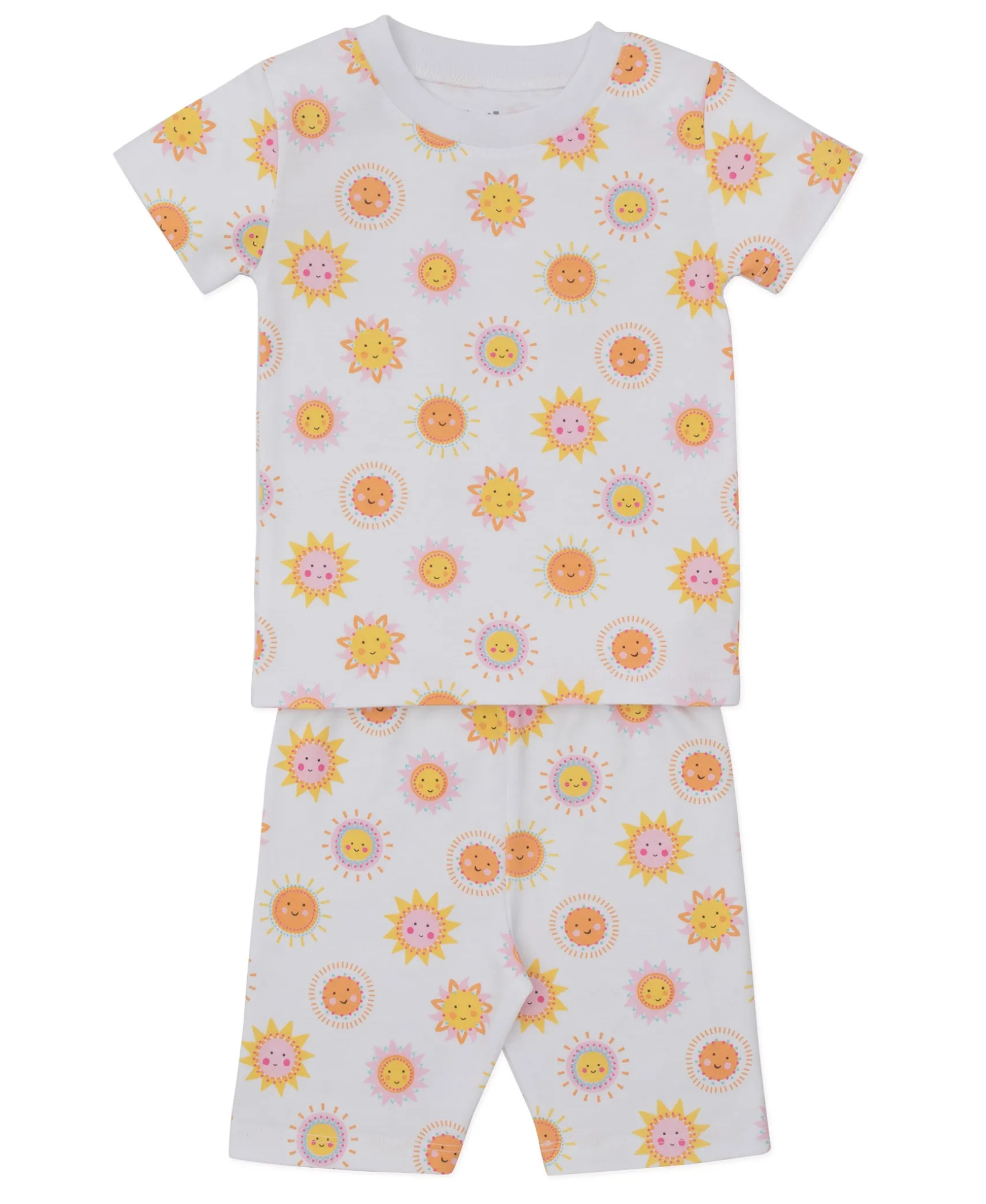 Sunshine Abounds Short Toddler Pajama Set