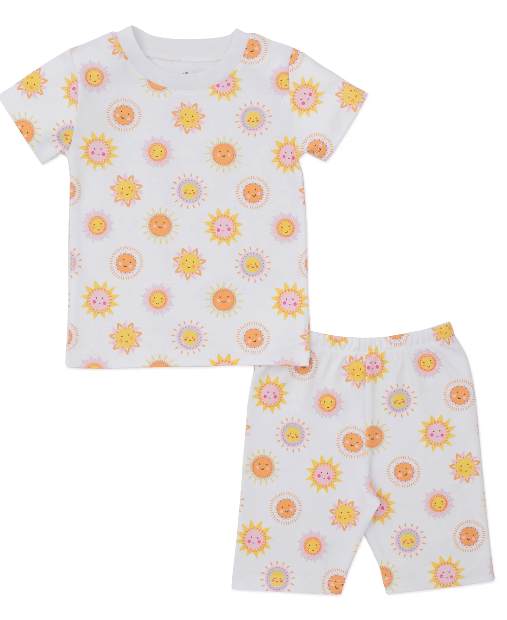 Sunshine Abounds Short Toddler Pajama Set