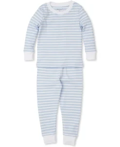 Team Stripes Blue Pajama Set
