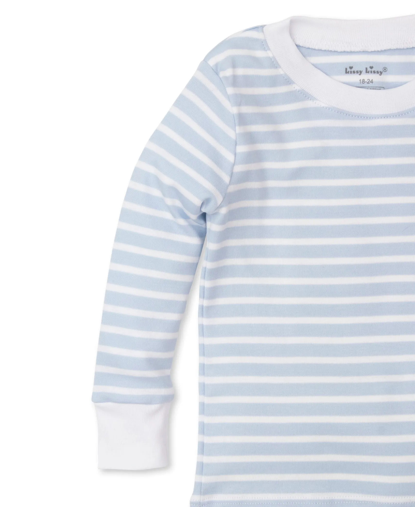 Team Stripes Blue Toddler Pajama Set