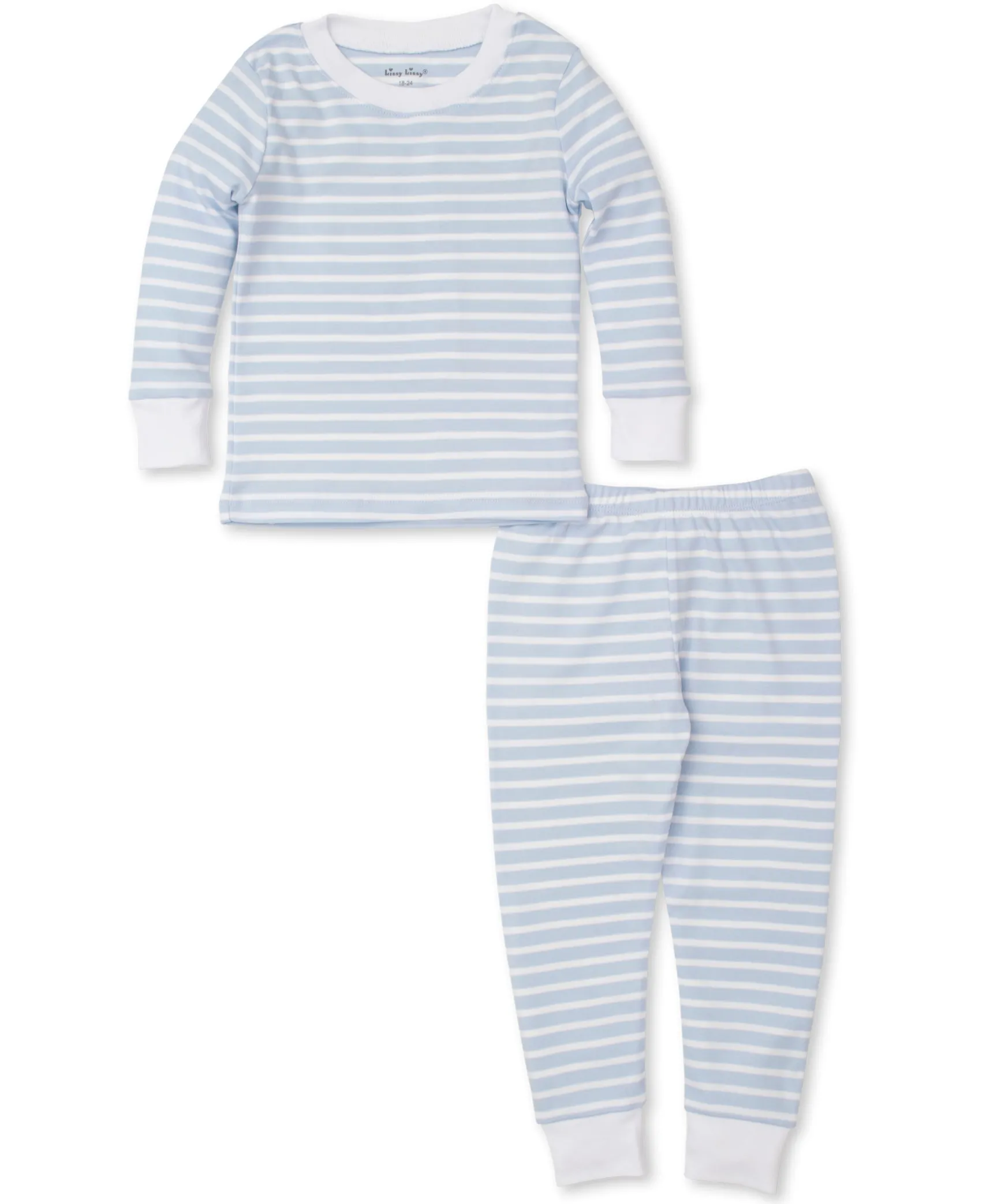 Team Stripes Blue Toddler Pajama Set