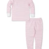 Team Stripes Pink Kids Pajama Set (8-10)