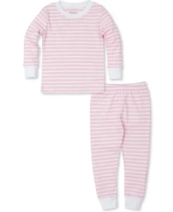 Team Stripes Pink Kids Pajama Set (8-10)