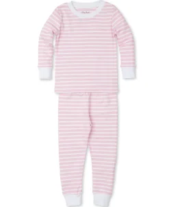 Team Stripes Pink Kids Pajama Set (8-10)