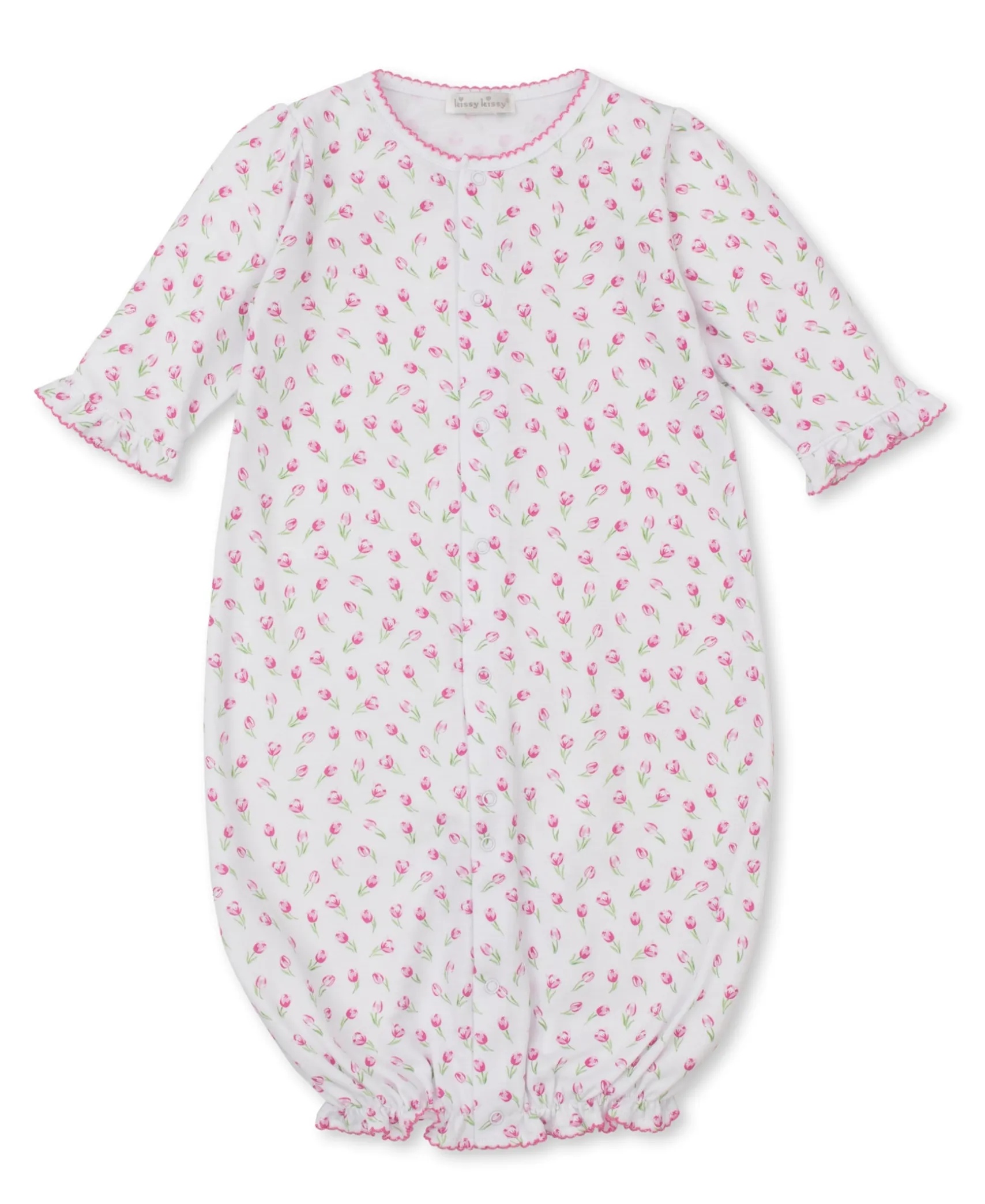 Tulip Blossoms White Convertible Gown