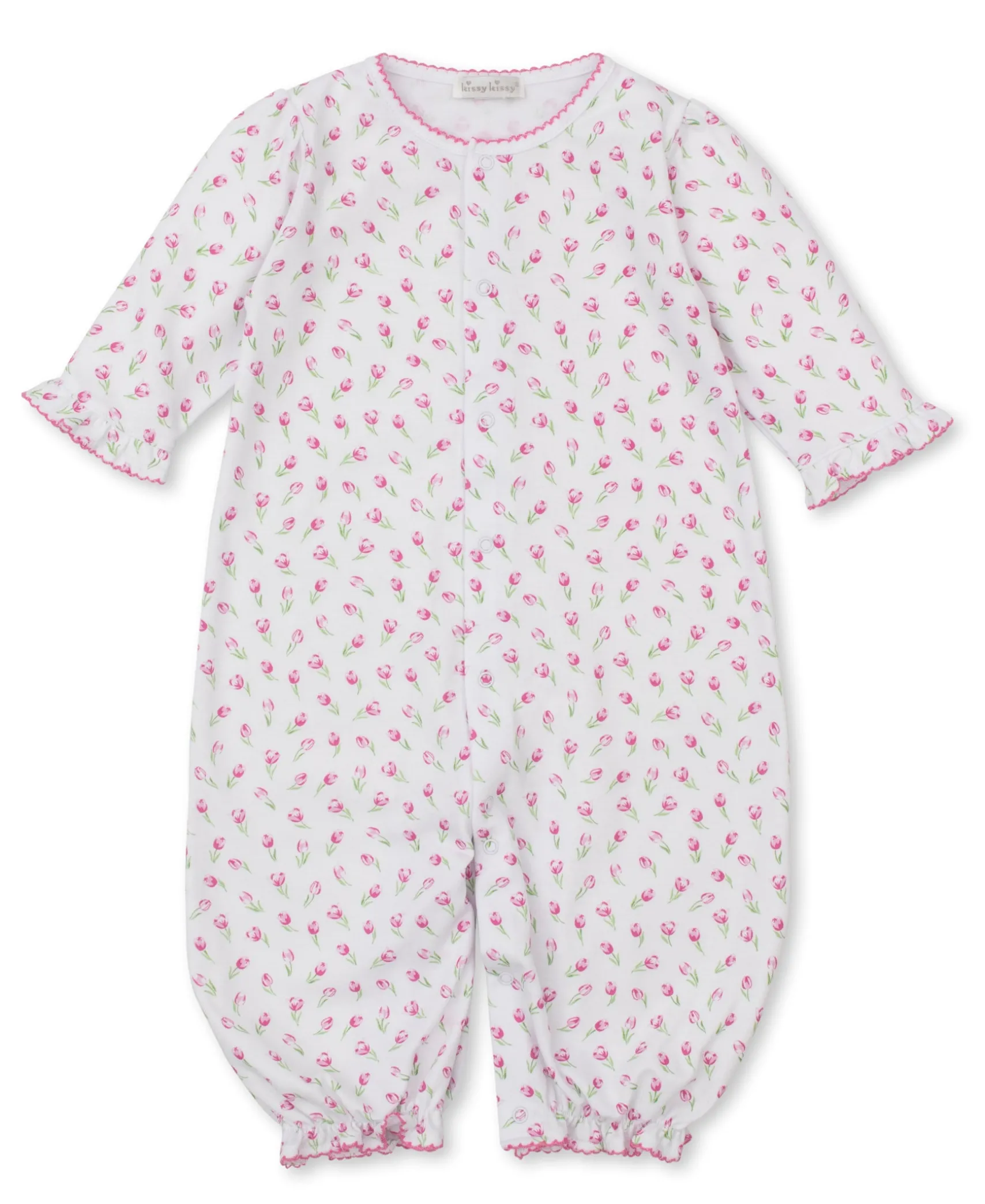 Tulip Blossoms White Convertible Gown