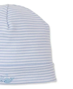 Whale Wonder Blue Stripe Hat