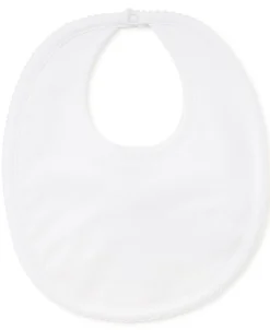 White Kissy Basics Bib