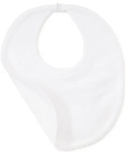 White Kissy Basics Bib