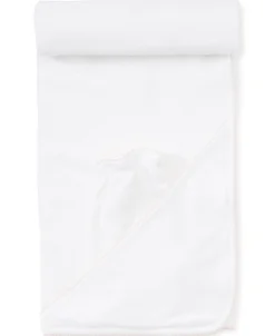 White/Pink Kissy Basics Hooded Towel & Mitt Set