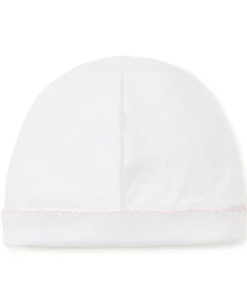 White/Pink New Kissy Dots Print Hat